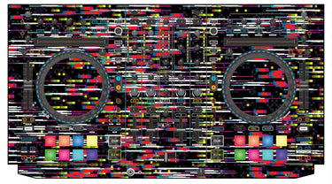 Denon DJ MC 7000 Skin Lost Signal